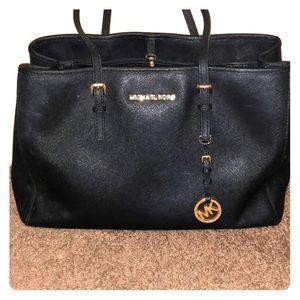 Large Black MK Purse